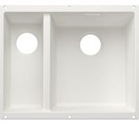 Blanco SUBLINE 340/160-U Top Mount Para Componentes De Color Blanco 527815