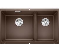 Blanco Subline 430/270-U fregadero de granito 72.5x40 cm marrón 523160