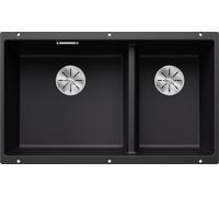 BLANCO 525991 SUBLINE Silgranit, Negro, 430mm/270mm