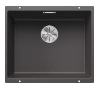 Blanco SUBLINE 500-U 523 433 Fregadero Cocina, gris roca, 500 mm Beckenbreite