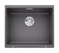 Blanco SUBLINE 500-U 523 433 Fregadero Cocina, Gris Roca, 500mm