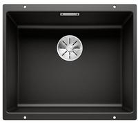 Blanco Subline 500-U fregadero de granito 50x40 cm negro 525995