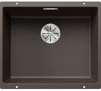 Blanco Subline 500-U fregadero de granito 50x40 cm marrón 523441