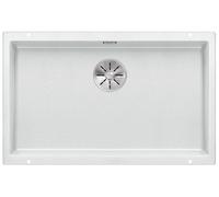 Blanco Subline 700-U fregadero de granito 70x40 cm blanco 523446