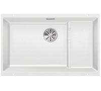 Blanco Subline 700-U Level fregadero de granito 70x40 cm blanco 523542