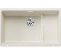 Blanco Subline 700-U Level fregadero de granito 70x40 cm blanco 527172