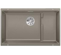 Blanco Subline 700-U Level fregadero de granito 70x40 cm gris/grafito/ónix 523459