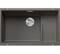 Blanco SUBLINE 700-U Level SILGRANIT gris volcan