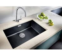 Blanco SUBLINE 700-U 523 443 Fregadero Cocina, gris roca, 700 mm Beckenbreite