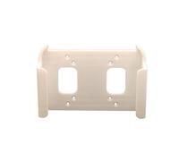 (blanco) Supporto a parete per Apple Mac Mini 2012-2020, cover posteriore, staffa inferiore per scrivania,