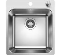 Blanco Supra 400-IF/A fregadero de acero 50x44 cm acero 526353
