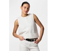 Blanco Top Sin Mangas M