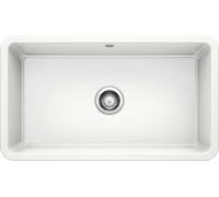 Blanco VILLAE Farmhouse Individual Ceramica blanco cristal brillante