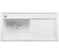 BLANCO x Fregadero de Cocina, Gris Perla, 60 cm Unterschrank - Becken rechts