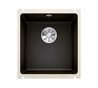 Blanco Subline 375-U fregadero de cerámica 45.6x41.4 cm negro 523732