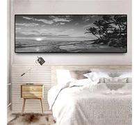 blanco y negro Diamond Painting Kit, DIY Diamantes Rhinestone Bordado de Manualidades, Adultos Pintar por Números, Niños Cross Stitch Pintura Diamantes Kit, para Decoración de Pared Hogar 50x100cm