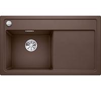 BLANCO ZENAR 45 S 523 861 CENAR 45S, Café, 45cm Unterschrank | Hauptbecken links