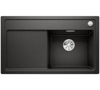 Blanco Zenar 45 S fregadero de granito 86x51 cm negro 526037