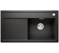 Blanco Zenar 5 S fregadero de granito 91.5x51 cm negro 526046