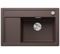 BLANCO Zenar XL 6 S Compact 523 784, Café, 60 cm Unterschrank | Hauptbecken rechts