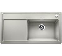 Blanco zenar XL 6 S Vapor Gar Plus, cocina fregadero, SILGRANIT Puradur Incluye Tabla de cortar de madera