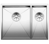 Blanco Zerox 340/180-U fregadero de acero 58.5x44 cm acero 521613