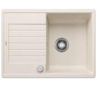 BLANCO ZIA 45 S Compact 527196 SILGRANIT Softweiss - Reversible, con mando a distancia de desagüe