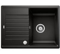 Blanco Zia 45 S Compact fregadero de granito 68x50 cm negro 526008
