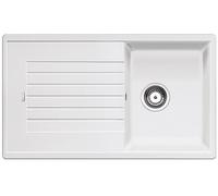 Blanco Zia 45 SL fregadero de granito 86x50 cm blanco 516740