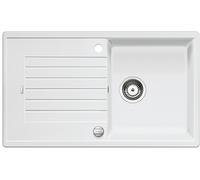 Blanco Zia 5 S fregadero de granito 86x50 cm blanco 520506