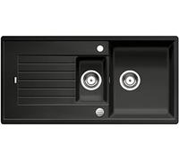 Blanco Zia 6 S fregadero de granito 100x50 cm antracita 514740