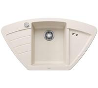 BLANCO ZIA 9 E 527211 SILGRANIT Softweiß - Desagüe con mando a distancia