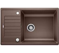 BLANCO ZIA XL 6 S Compact 523 272 Fregadero de Cocina, café, 60cm Unterschrank | kurze Abtropffläche