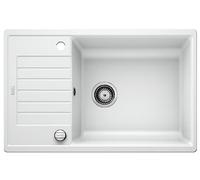 BLANCO Zia Xl 6 S Compact | [78 x 50 x 20,2 cm] | para armarios inferiores de 60 cm de ancho | fácil de limpiar | lavabo grande | reversible