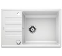 Blanco Zia XL 6 S Compact fregadero de granito 78x50 cm blanco 523267
