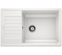Blanco Zia XL 6 S Compact fregadero de granito 78x50 cm blanco 523277