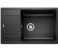 Blanco Zia XL 6 S Compact fregadero de granito 78x50 cm negro 526019