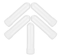 Blancos Inhaladores de Aromaterapia, 5 Tubos de Plástico