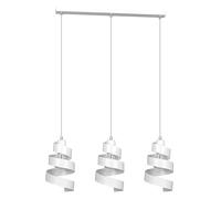 Blancos Lámpara Colgante Metal Ajustable Péndulo E27 Mesa de Comedor Salón