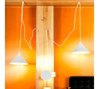 Blancos Pendelleuchte Con Steckdosenanschluss Flexible Lámpara de Comedor Salón