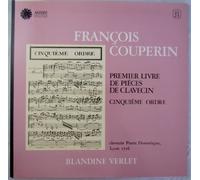 Blandine Verlet - Francois Couperin: Premier Livre De Pieces De Clavecin, Cinquieme Ordre [LP]