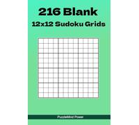Blank 12x12 Sudoku Grids