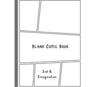 Blank Comic Book - 120 Pages