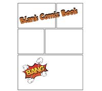 Blank Comic Book