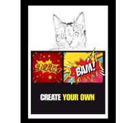 Blank Comic Book: A Blank Comic Panel Notebook for Drawing Manga, Superheroes, and Graphic Novels