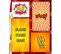 Blank Comic Book For Kids : Create Your Own Comics: Large Big 8.5" x 11" Cartoon / Comic Book With Lots of pages of creativity