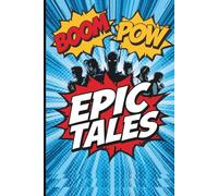 Blank Comic Book for Kids | Create Your Own Comics with Variety of Templates, 120 Pages, 6x9 Inches, Action-Packed Cover for Young Artists
