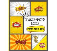 Blank Comic Book for Kids : Make Your Own Comic | Large Notebook Journal: 8.5" x 11" Cartoon / Comic With Lots of Templates