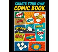 Blank Comic Book: "Sketch & Smash: Your Own Comic World"