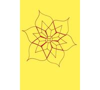 Blank Journal 6x9: Yellow Cover With Mandala